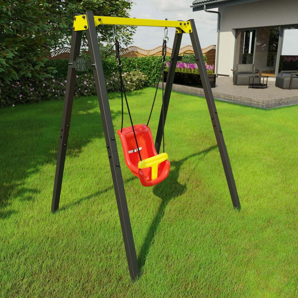 Altalena per bambini all'aperto con dondolo per bambini