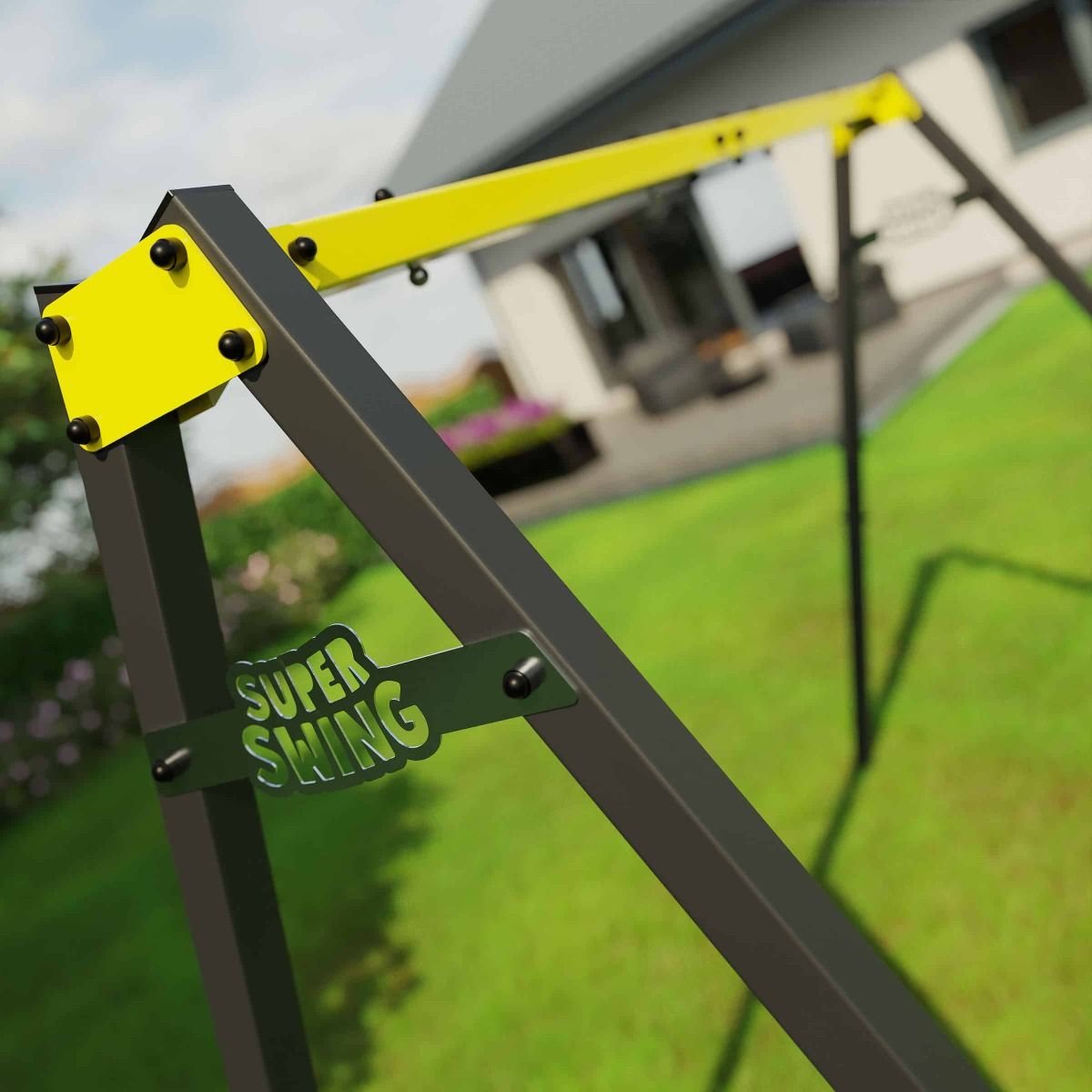 Altalena Doppia Per Bambini Da Giardino