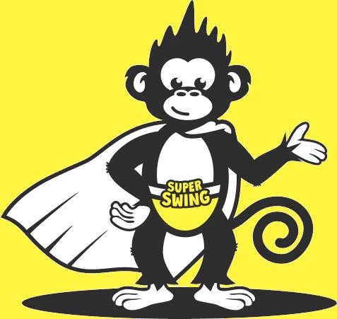 Scimmia Spikey in piedi